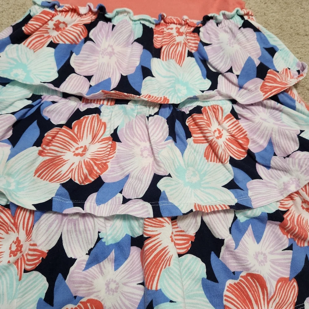 Gymboree Tropical Breeze Floral Ruffle Tiered Dress